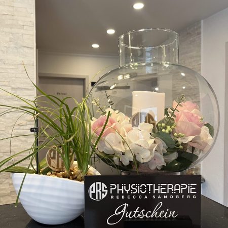 PRS-Physiotherapie Rebecca Sandberg – Geschenkidee: Geschenkgutschein für Physiotherapie, Massage oder Wellnessbehandlungen